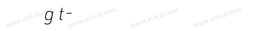 URWDIN X Light字体转换